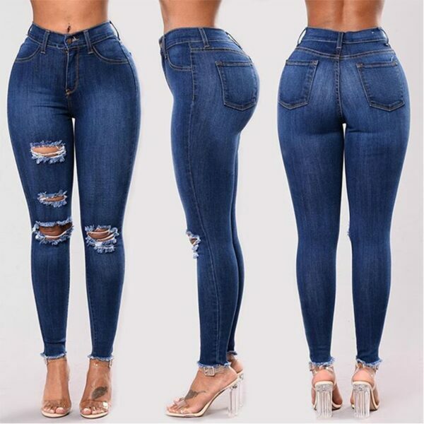 Serenity Ripped Jeans - Y2K Summer, 90S Grunge, Retro Style, Y2K Club & Party Outfits