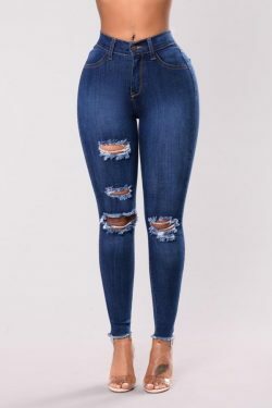 Serenity Ripped Jeans - Y2K Summer, 90S Grunge, Retro Style, Y2K Club & Party Outfits