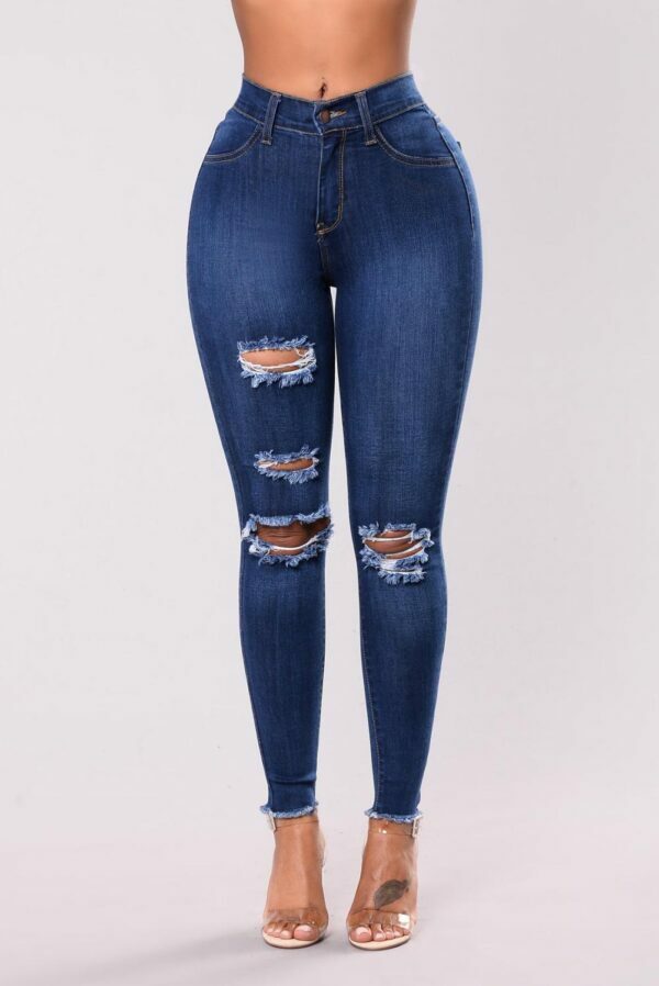 Serenity Ripped Jeans - Y2K Summer, 90S Grunge, Retro Style, Y2K Club & Party Outfits