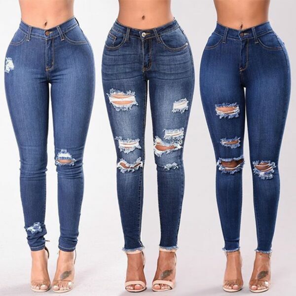 Serenity Ripped Jeans - Y2K Summer, 90S Grunge, Retro Style, Y2K Club & Party Outfits