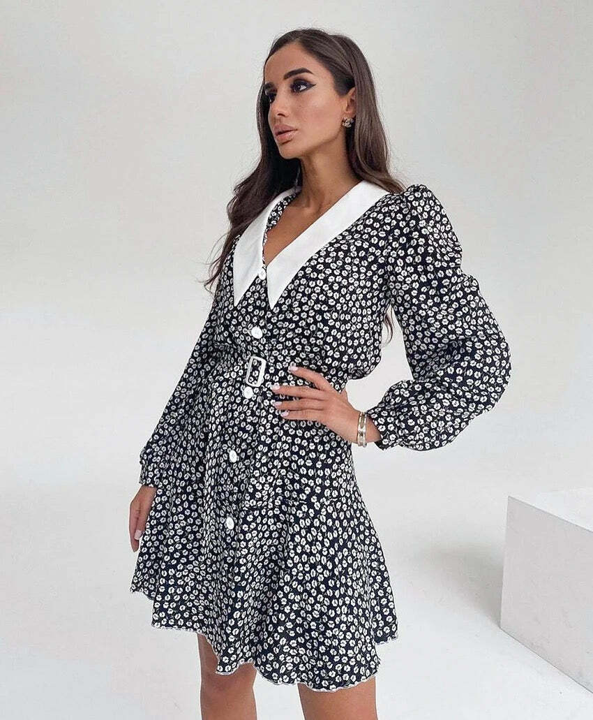 Signia Mini Dress - Y2K Summer Grunge Outfit, 90S Fashion, Retro Style, Y2K Party & Club Look