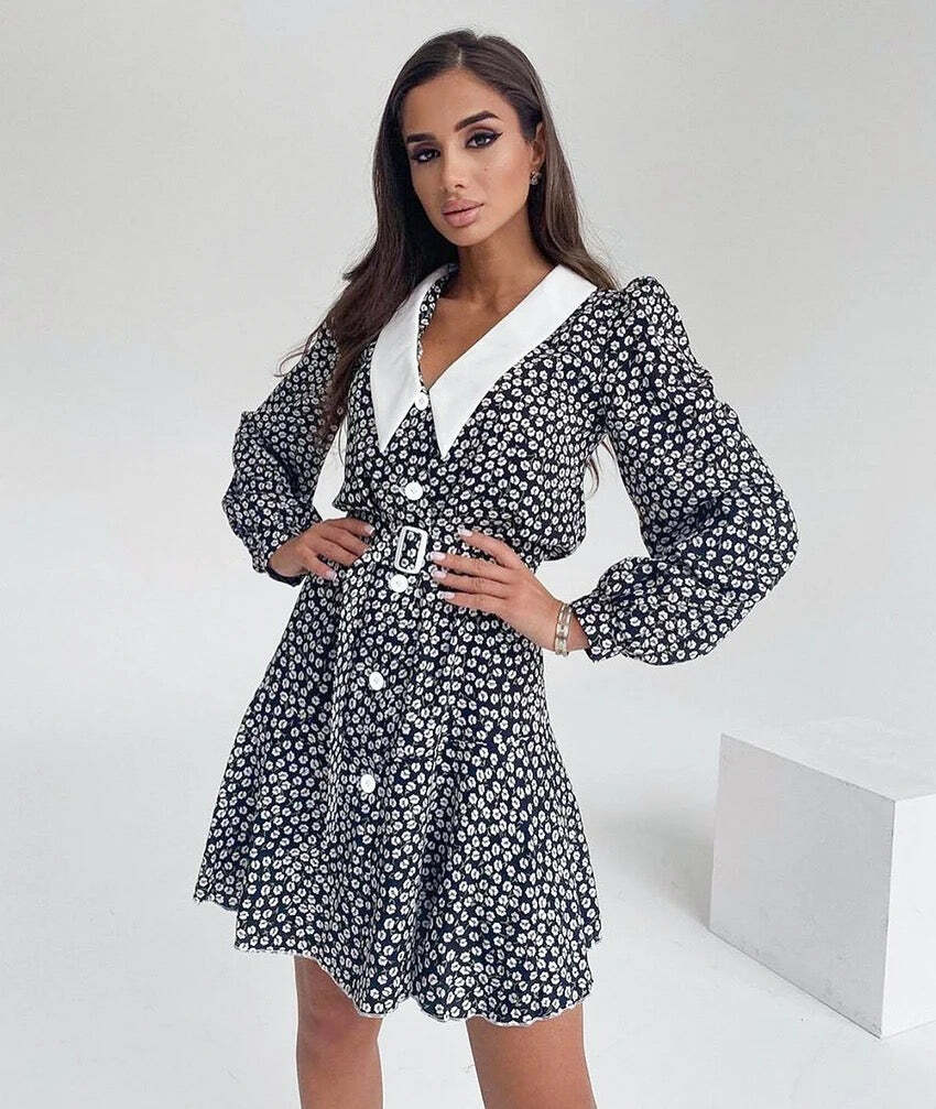 Signia Mini Dress - Y2K Summer Grunge Outfit, 90S Fashion, Retro Style, Y2K Party & Club Look