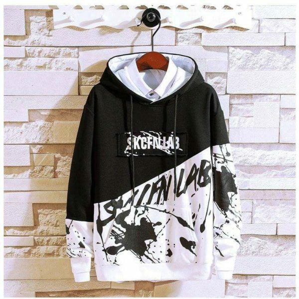 Skicen Lab Y2K Grunge Hoodie - 90S Retro Summer Outfit, Pastel Goth, Y2K Club & Party Fashion