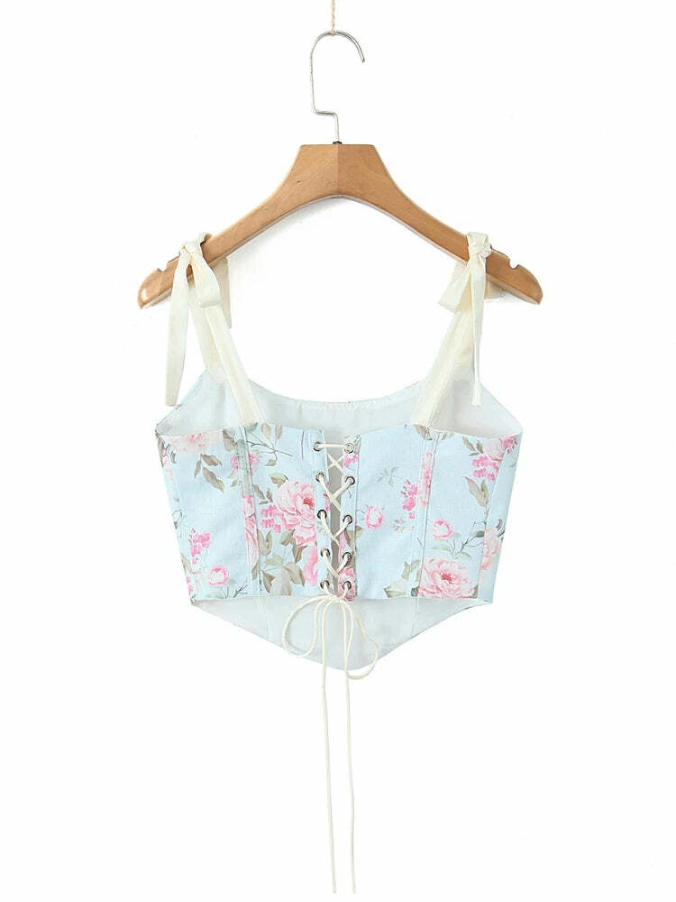 Sofi Crop Top - Y2K Summer Grunge, 90S Retro, Pastel Goth, Y2K Party & Club Outfits