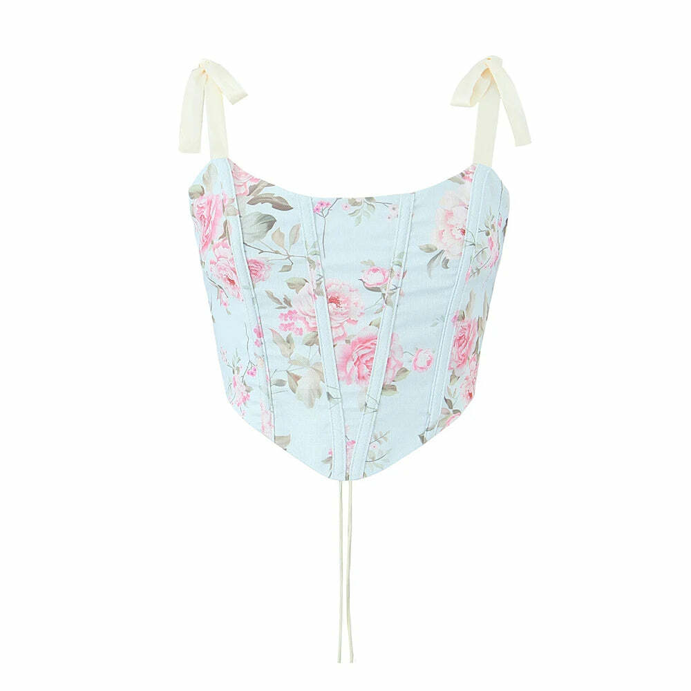 Sofi Crop Top - Y2K Summer Grunge, 90S Retro, Pastel Goth, Y2K Party & Club Outfits