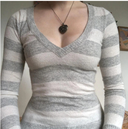 Sophia Striped Long Sleeve Top - Y2K Summer, 90S Fashion, Grunge, Retro, Pastel Goth Outfit