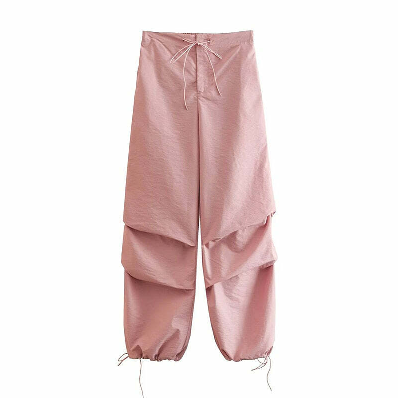 Tawnie Cargo Trousers - Y2K Summer Grunge, 90S Retro, Pastel Goth, Y2K Club & Party