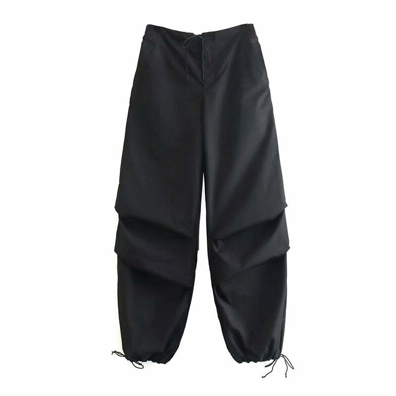 Tawnie Cargo Trousers - Y2K Summer Grunge, 90S Retro, Pastel Goth, Y2K Club & Party
