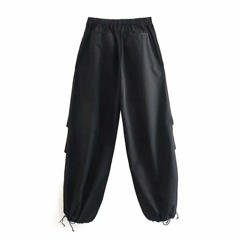 Tawnie Cargo Trousers - Y2K Summer Grunge, 90S Retro, Pastel Goth, Y2K Club & Party