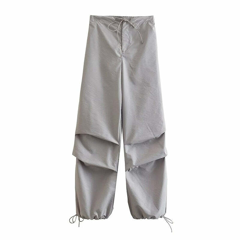 Tawnie Cargo Trousers - Y2K Summer Grunge, 90S Retro, Pastel Goth, Y2K Club & Party