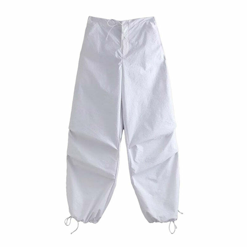 Tawnie Cargo Trousers - Y2K Summer Grunge, 90S Retro, Pastel Goth, Y2K Club & Party