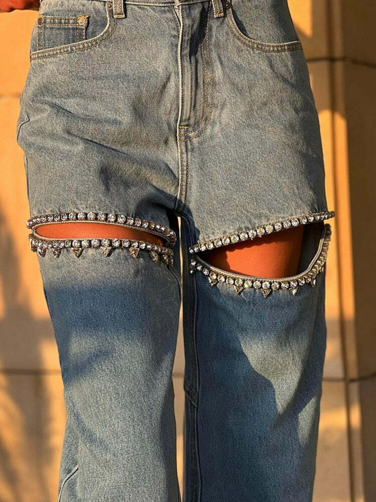 Teagan Jeans: Y2K Summer Grunge & 90S Retro Style For Trendy Y2K Outfits And Party Looks