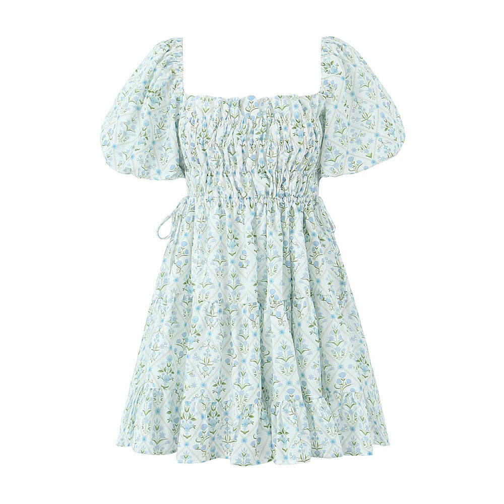 Teilor Mini Dress - Y2K Summer Grunge Outfit, 90S Fashion, Retro Style, Y2K Party & Club Look