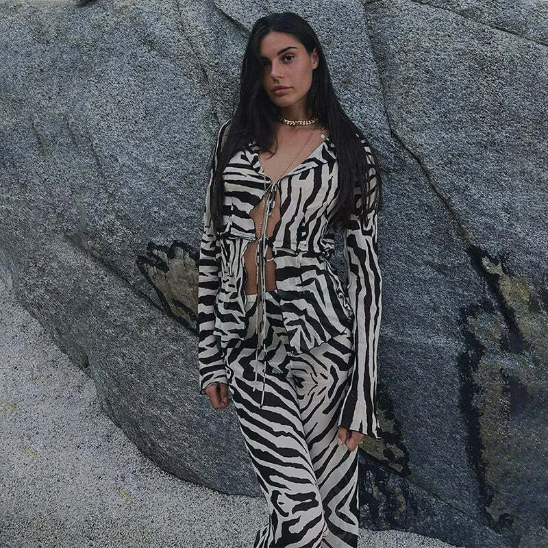 Titi Two Piece Set - Y2K Summer & 90S Grunge Outfit, Retro Fashion, Y2K Party & Clubwear