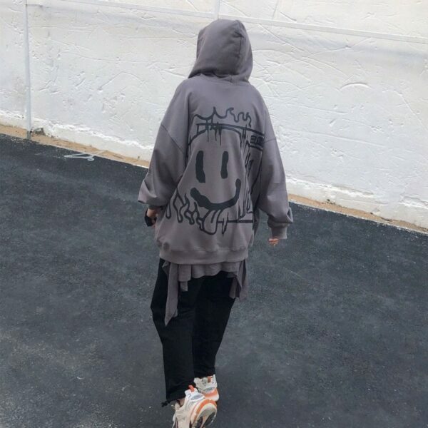 Tulane Graffiti Hoodie - Y2K Summer, 90S Grunge, Retro Hip Hop, Pastel Goth, Y2K Club Outfit