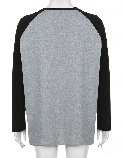 Valerie Long Sleeve Star Top - Y2K Summer, 90S Grunge, Retro, Pastel Goth, Y2K Party Outfit