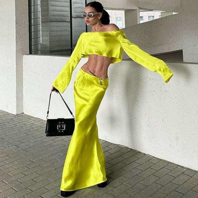 Vanessa Two Piece Set - Y2K Summer Outfit, 90S Grunge Fashion, Retro Y2K Club & Party Look