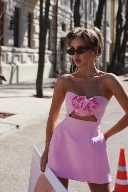 Vania Mini Dress - Y2K Summer Grunge Outfit, 90S Fashion, Retro Style, Y2K Party & Club Outfits