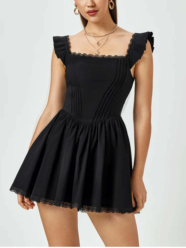 Veni Mini Dress - Y2K Summer Grunge Outfit, 90S Fashion, Retro Style, Pastel Goth, Y2K Party