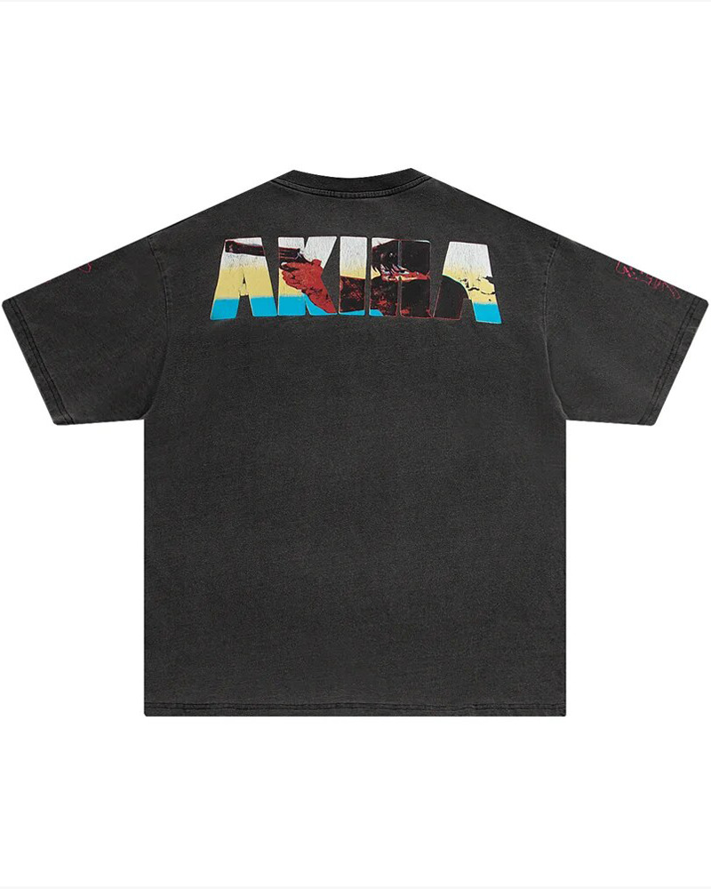 Vintage Akira Shirt - Y2K Summer Grunge, 90S Retro, Pastel Goth, Y2K Club & Party Outfits