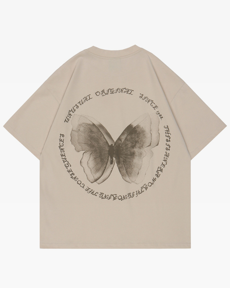 Y2K Butterfly Tee Shirt - Retro 90S Grunge, Summer Y2K Outfits, Pastel Goth, Y2K Popstar