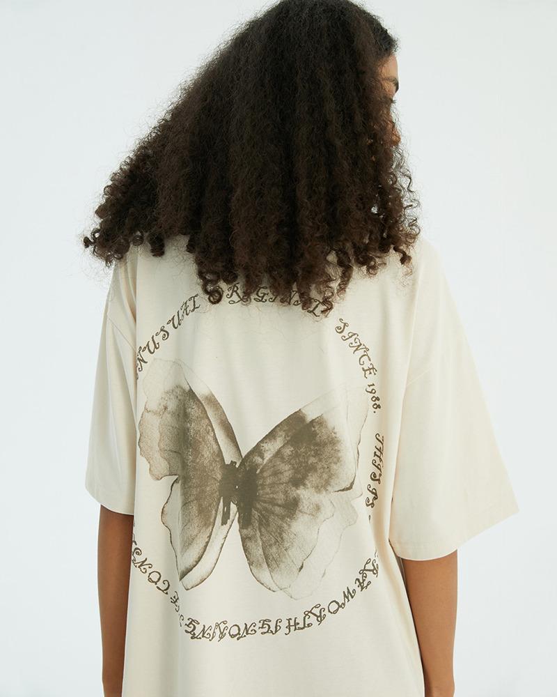 Y2K Butterfly Tee Shirt - Retro 90S Grunge, Summer Y2K Outfits, Pastel Goth, Y2K Popstar