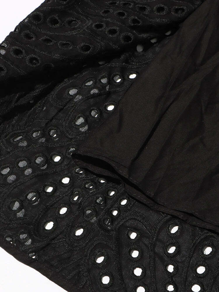 Y2K Daisy Maxi Dress - Retro 90S Grunge Summer Outfit, Pastel Goth, Y2K Party Fashion
