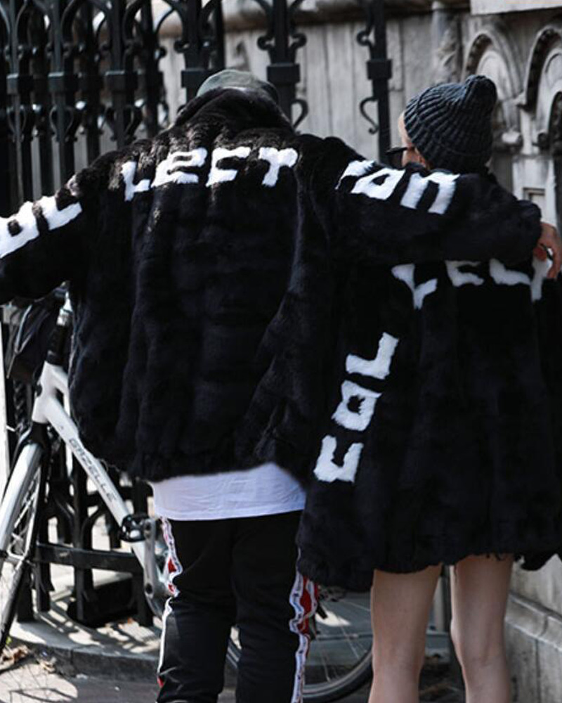 Y2K Faux Fur Bomber Jacket - 90S Grunge, Retro Style, Pastel Goth, Y2K Party & Club Outfits