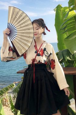 Y2K Floral Kimono - Retro 90S Grunge, Summer Outfits, Pastel Goth, Y2K Party & Club Fashion