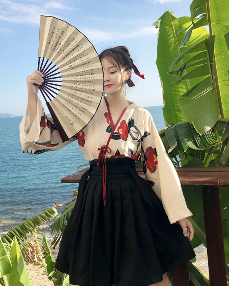 Y2K Floral Kimono - Retro 90S Grunge, Summer Outfits, Pastel Goth, Y2K Party & Club Fashion
