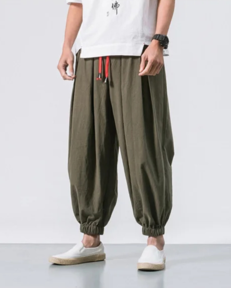 Y2K Grunge & 90S Retro Japanese Harem Pants - Perfect For Y2K Summer, Club, And Party Outfits