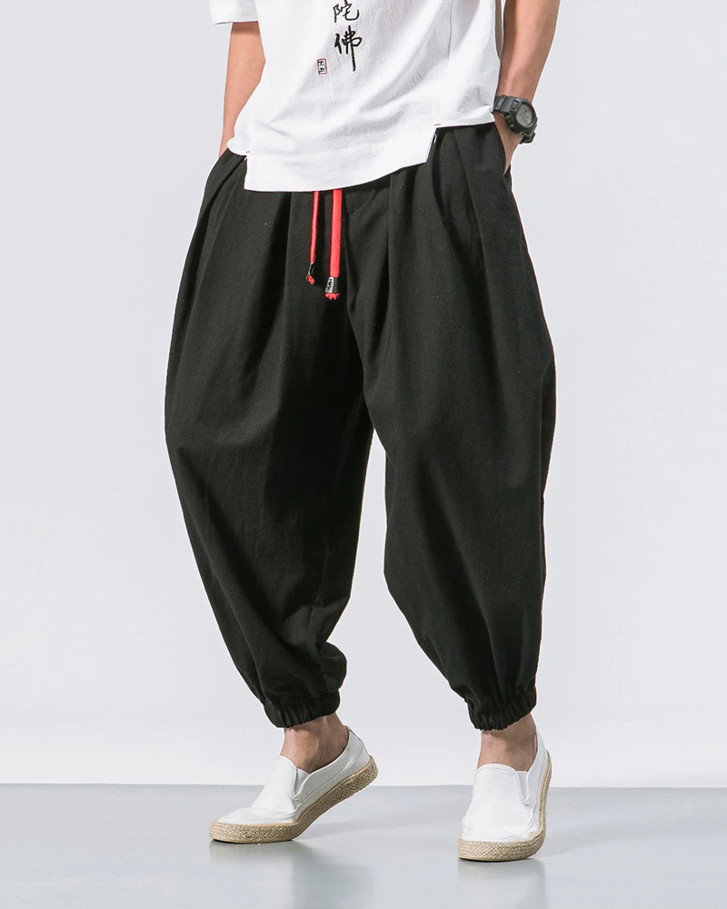 Y2K Grunge & 90S Retro Japanese Harem Pants - Perfect For Y2K Summer, Club, And Party Outfits