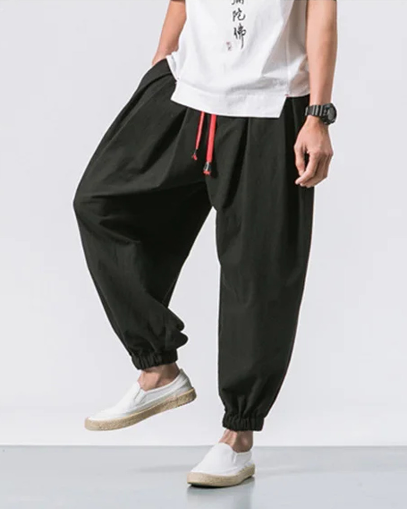 Y2K Grunge & 90S Retro Japanese Harem Pants - Perfect For Y2K Summer, Club, And Party Outfits
