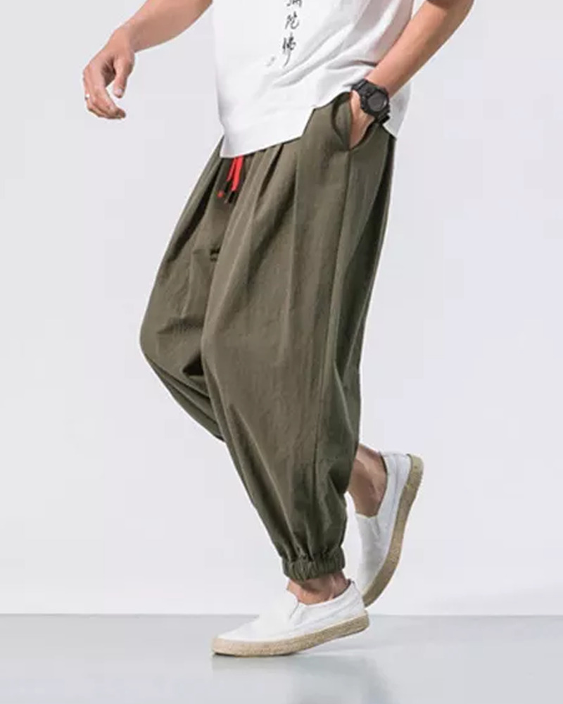 Y2K Grunge & 90S Retro Japanese Harem Pants - Perfect For Y2K Summer, Club, And Party Outfits