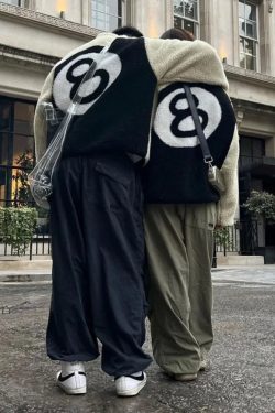 Y2K Grunge 8-Ball Jacket - Retro 90S Fashion, Summer Outfits, And Party Looks