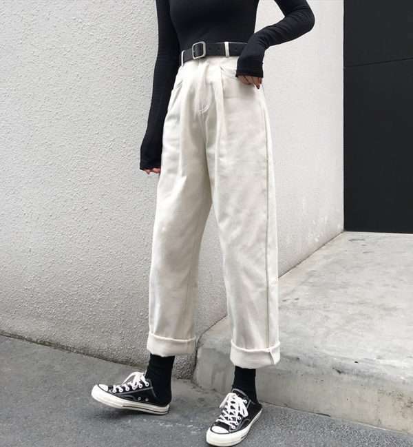Y2K Grunge All-Weather Loose Pants - 90S Retro, Summer Outfits, Y2K Fashion Essentials