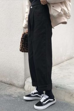 Y2K Grunge All-Weather Loose Pants - 90S Retro, Summer Outfits, Y2K Fashion Essentials