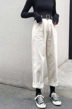 Y2K Grunge All-Weather Loose Pants - 90S Retro, Summer Outfits, Y2K Fashion Essentials