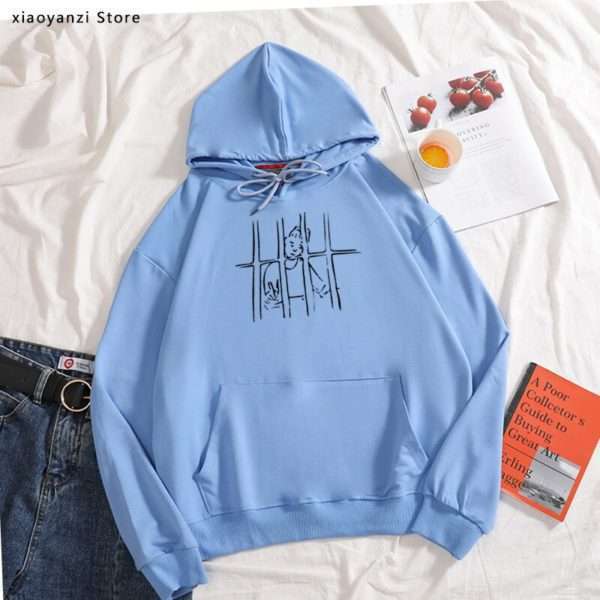Y2K Grunge Artist Hoodie - Retro 90S Fashion, Summer Y2K Outfits, Pastel Goth Style