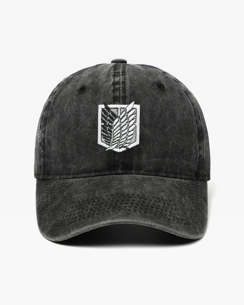 Y2K Grunge Attack On Titan Hat - 90S Retro Style For Summer Outfits & Party Looks