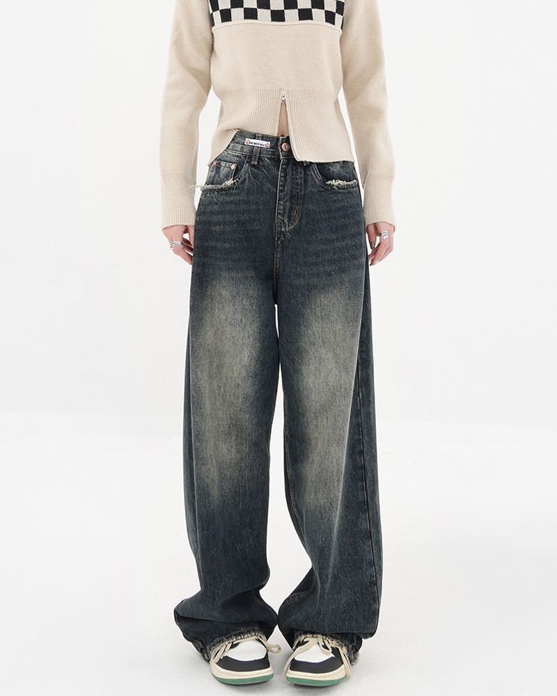 Y2K Grunge Baggy Fit Jeans - Retro 90S Fashion, Summer Outfits, And Hip Hop Style