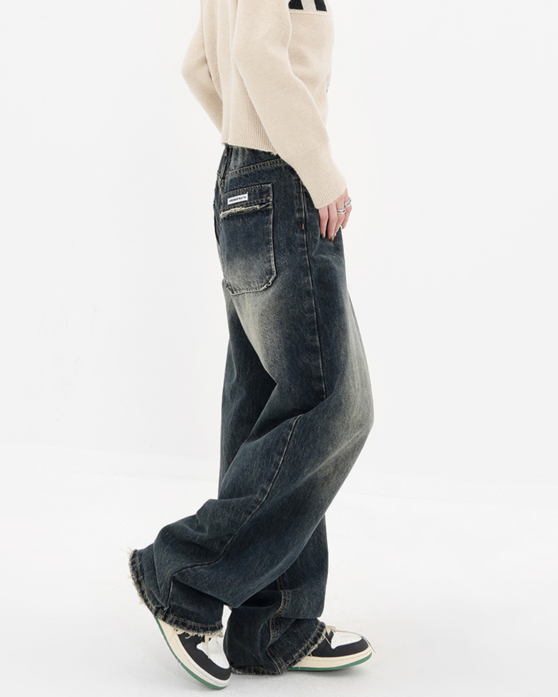 Y2K Grunge Baggy Fit Jeans - Retro 90S Fashion, Summer Outfits, And Hip Hop Style