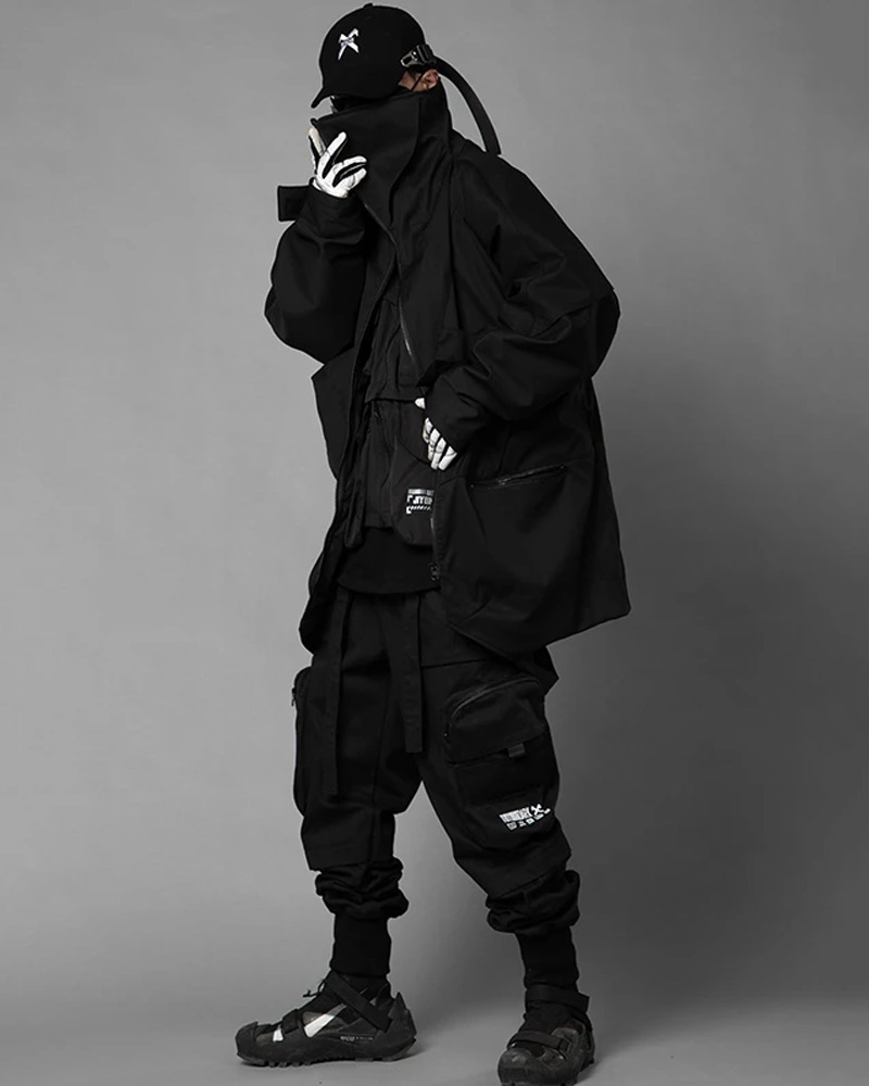 Y2K Grunge Baggy Techwear Pants - Retro 90S Fashion, Summer Outfits, And Clubwear
