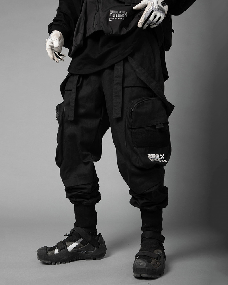 Y2K Grunge Baggy Techwear Pants - Retro 90S Fashion, Summer Outfits, And Clubwear