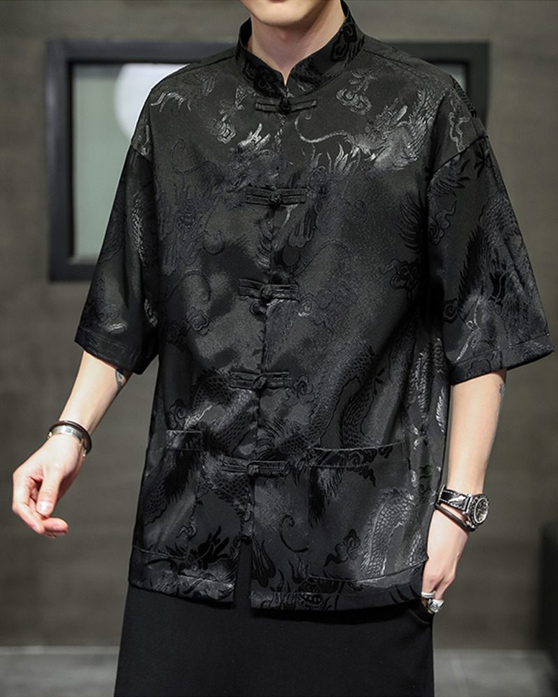 Y2K Grunge Black Kimono Jacket - Retro 90S Fashion, Gothic Y2K, Summer Y2K Outfits