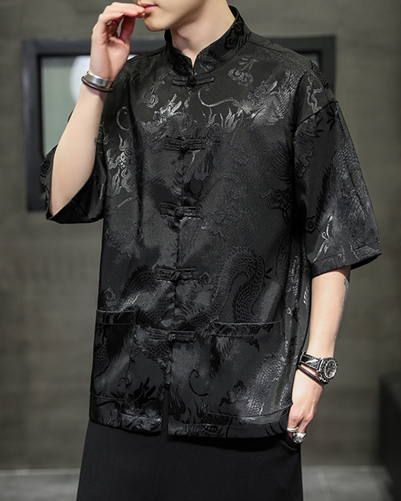 Y2K Grunge Black Kimono Jacket - Retro 90S Fashion, Gothic Y2K, Summer Y2K Outfits
