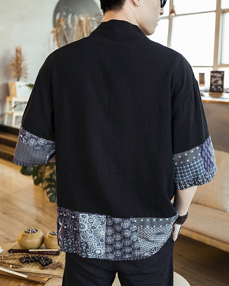 Y2K Grunge Black Kimono Jacket - Retro 90S Fashion, Summer Outfits, And Gothic Style