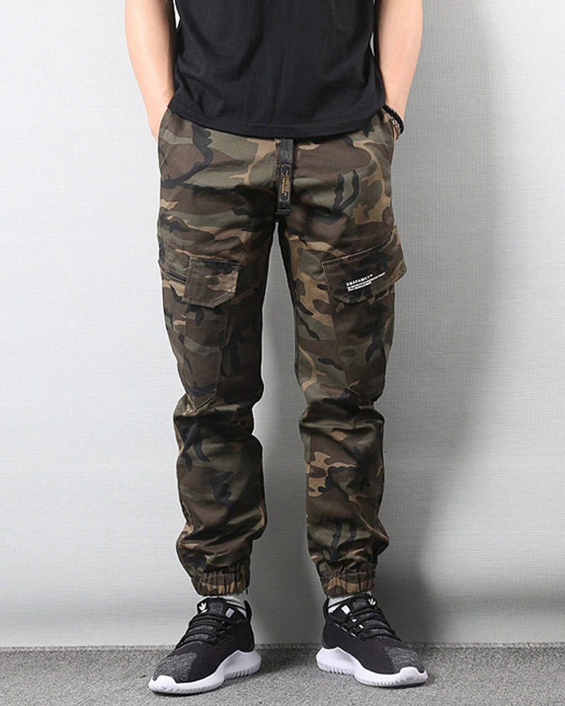 Y2K Grunge Camo Pants Streetwear - 90S Fashion, Retro Style, Y2K Summer Outfits
