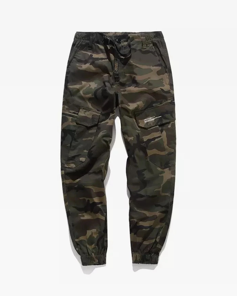 Y2K Grunge Camo Pants Streetwear - 90S Fashion, Retro Style, Y2K Summer Outfits