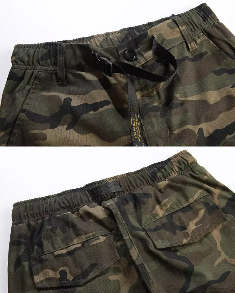 Y2K Grunge Camo Pants Streetwear - 90S Fashion, Retro Style, Y2K Summer Outfits